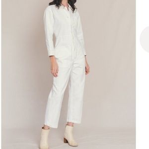 Bliss and Mischief long flight suit in ivory